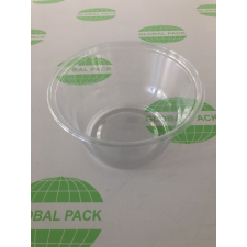 Globál Pack Kerek doboz átlátszó 750 ml PVC papírárú, csomagoló és tárolóeszköz