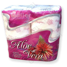 Globál Pack Müller WC Papír Aloe Vera 4 tekercses, 3 rétegű / 1db higiéniai papíráru