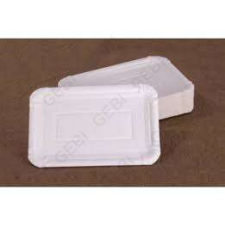 Globál Pack Papírtálca fehér 110x175 mm szögletes konyhai eszköz