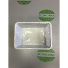 Globál Pack Varia doboz fehér 1000 ml PP mikrózható papírárú, csomagoló és tárolóeszköz