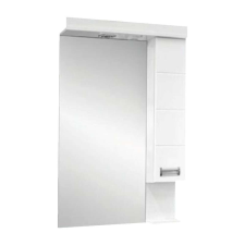 Global Viva SZQUARE 65 cm tükrös szekrény LED világítással fürdőszoba bútor