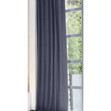 Globaltex Panama 53 szürke kész sötétítő-dekor függöny 240x140cm lakástextília