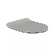 Globalviva Cerastyle City/Bella Slim WC ülőke - Matt szürke - Duroplast - Lecsapódásgátlós- Easy click takarító és háztartási eszköz