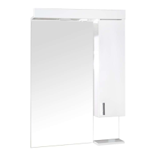 Globalviva DESIGN 75 cm tükrös szekrény LED világítással fürdőszoba bútor