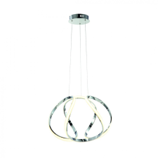 GLOBE 50W LED függőlámpa Modern Eredeti Stílus Króm ML3808 Fém + Műanyag világítás