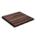 Globiz Fa padlóburkolat - 6 léces - 30 x 30 cm - sötétbarna - 6 db / csomag
