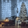 Globiz Fényfüggöny - 200 db LED - hidegfehér - hálózati - IP44 - 4,2 m - 8 program