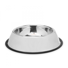 Globiz international Etetőtál - 18 cm - krómozott kutyatál