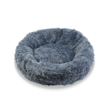 Globiz International Kft. Kutyafekhely - kör - "M" méret - 60 cm - szürke szállítóbox, fekhely kutyáknak