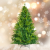 Globiz International Kft. Műfenyő - 210 cm - 3D lucfenyő - PE / PVC (56480D)