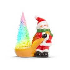 Globiz Karácsonyi RGB LED dekor - hóember - 13 x 7 x 15 cm karácsonyi dekoráció