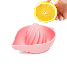 Globiz Szilikon citromfacsaró - rózsaszín - 14 x 10 x 6 cm sütés és főzés