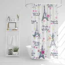 Globiz Zuhanyfüggöny Eiffel-torony fürdőszoba kiegészítő