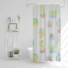 Globiz Zuhanyfüggöny kaktusz fürdőszoba kiegészítő