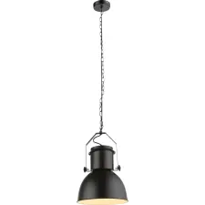 GLOBO 15283 KUTUM függesztékes lámpa , 40W , E27 , fém fekete világítás