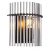 GLOBO 15698W GORLEY fali lámpa 60W 230V IP20 1xE27 fekete HxSzxM=x250x260mm