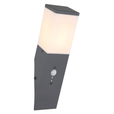 GLOBO HERRI 31730S mozgásérzékelős kültéri falilámpa, 1x15W E27 LED, 15W E27 kültéri világítás