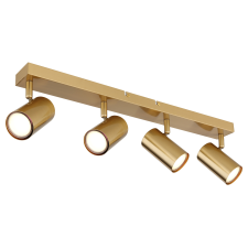 GLOBO Robby arany mennyezeti spotlámpa (GLO-57911-4GO) GU10 4 izzós IP20 világítás