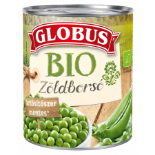 Globus Globus bio zöldborsó konzerv 1 db konzerv