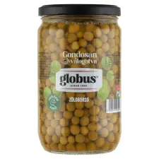 Globus Gondosan válogatva zöldborsó 660 g konzerv