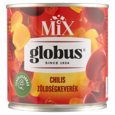Globus Mix chilis zöldségkeverék 400 g konzerv
