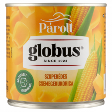  Globus párolt szuperédes csemegekukorica 340 g konzerv