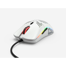 Glorious PC Gaming Race Model O RGB USB Vezetékes Egér - Fehér egér