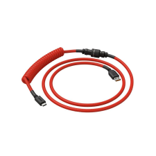 Glorious USB-C billentyűzet spirálkábel piros (GLO-CBL-COIL-RED) billentyűzet