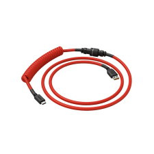 Glorious USB-C billentyűzet spirálkábel piros (GLO-CBL-COIL-RED) (GLO-CBL-COIL-RED) billentyűzet