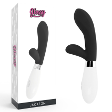 GLOSSY GLOSSY JACKSON NYUSZIS VIBRÁTOR - FEKETE vibrátorok
