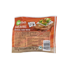 Gluténmentes balviten szeletelt barna kenyér 190g pékárú