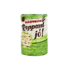  GLUTÉNMENTES ROPPANT JÓ! PUFFASZTOTT RIZSKORONG ZÖLDFŰSZERES 100G reform élelmiszer