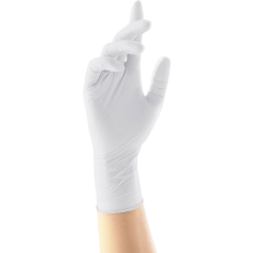 GMT Gumikesztyű latex púdermentes L 100 db/doboz, GMT Super Gloves fehér