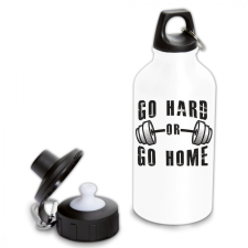 Go hard or go home - Fémkulacs kulacs, kulacstartó