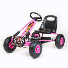 Go-kart Baby Mix Razor pedálos gyerek gokart rózsaszín lábbal hajtható járgány