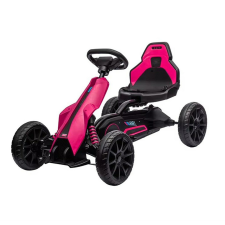Go-kart Baby Mix Speedster pedálos gyerek gokart rózsaszín lábbal hajtható járgány