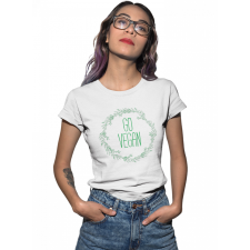  Go Vegan - Női Póló női póló