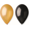 Godan Beauty and Charm léggömb csomag 30 cm - Arany/Fekete (5 db/csomag) (GODA2509)