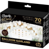 Godan Fehér White-Gold Léggömb, Lufi Girland 70 db-os Szett (507808)