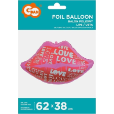Godan Fólia Lufi - Lips and Love, 62 cm (5902973148688) party kellék