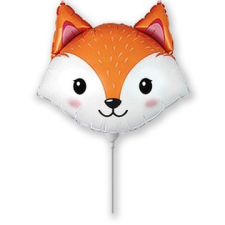 Godan Rókafej formájú fólia lufi - 36 cm (902822) (902822) party kellék