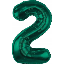 Godan Szám Fólia Lufi - 2-es, 85 cm, Zöld (585164) party kellék