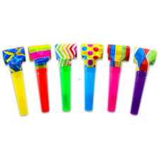 Godan Színes mintájú anyósnyelv - 6 db-os (PZ-TRP6) (PZ-TRP6) party kellék