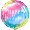 Godan Szivárvány Happy Birthday Rainbow Fólia Lufi 48 cm (B401614)