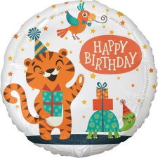 Godan Tigris Mintás Születésnapi Fólia Lufi - 46 cm (GODA2490) party kellék