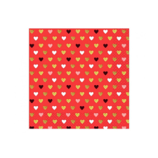 Godan XOXO Red szalvéta 20db-os 33x33cm papírárú, csomagoló és tárolóeszköz
