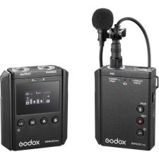 Godox WMicS2-Kit1 UHF Mikrofon Rendszer -Vezetéknélküli Mic |1+1 mikrofon