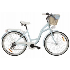 GOETZE ® Mood Női kerékpár 6 fokozat 26″ kerék 17” váz 155-180 cm magassag, Kék city kerékpár
