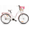 GOETZE ® Style Női kerékpár 1 fokozat 24″ kerék 130-165 cm magassag, Fehér/Rózsaszín