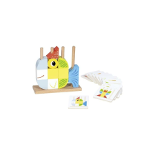 Goki 58331 montessori térbeli képkirakó sablonokkal fajáték